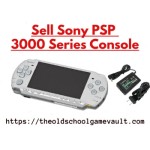 Sony PSP 3000 handheld system – black portable console front view (any color)